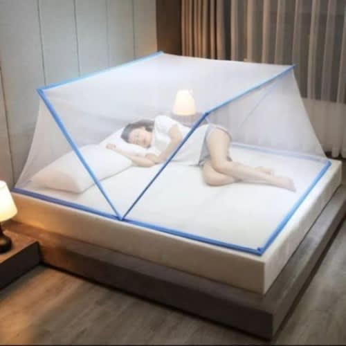 Collapsible Mosquito Tent Net Suitable For 4x6 Bed Size
