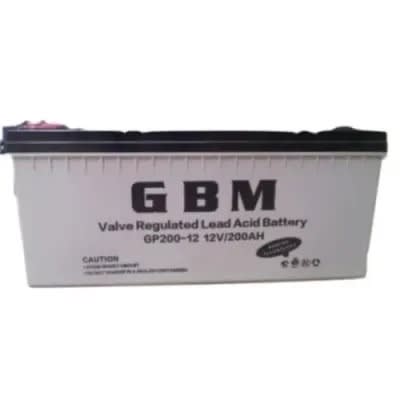 GBM 200ah 12v Solar Battery