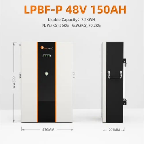 Felicity Lithium Ion  Battery - 7.2kwh 51.2V