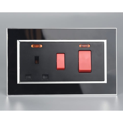 Cooker Unit 3/6 Acrylic - Black