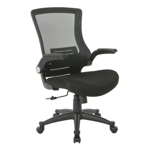 Office Chair In Black Mesh