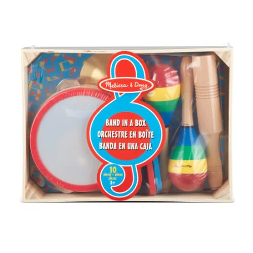 Band-in-a-box - Clap! Clang! Tap! - 10-Piece Musical Instrument