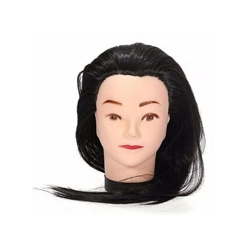 Dummy Head Mannequin With Hair