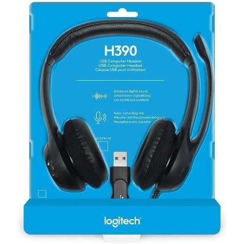 Usb Computer Headset - H390 - Black