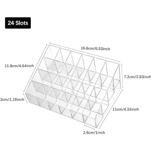 Lipstick Holder - 24 Spaces