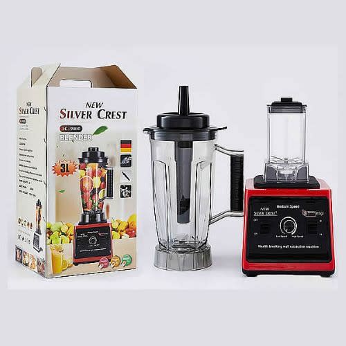 Silvercrest German Heavy Duty-industrial Blender With Double Cup -3l - 8000w
