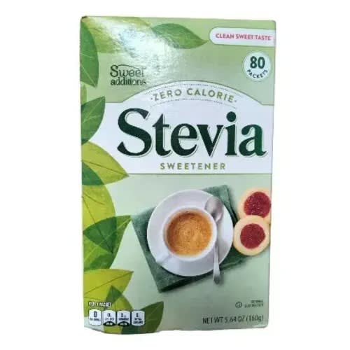 Zero Calories Stevia Extract - 80 Packs