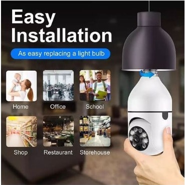 Security Wifi Bulb Camera Security Camera Surveillance Camera