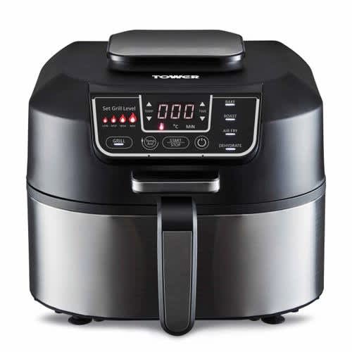 5 In 1 Air Fryer And Smokeless Grill - 5.6L - 1760W