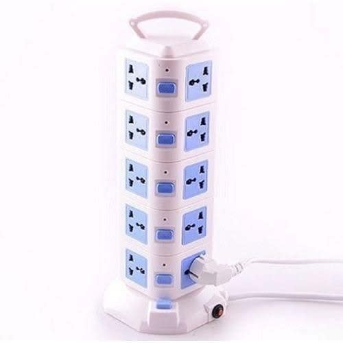 20-socket Vertical Extension Box & Surge Protector