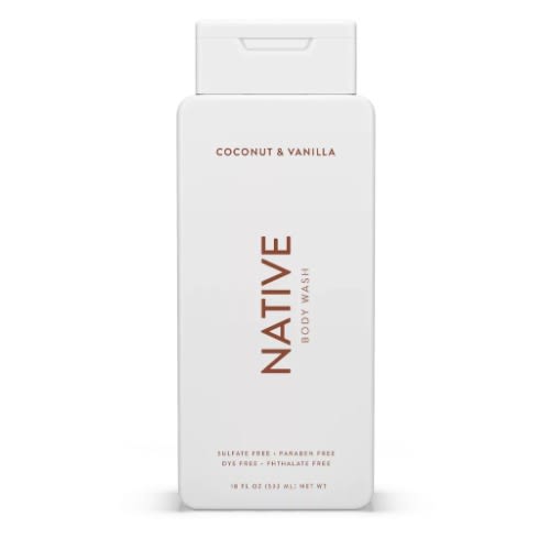 Native Body Wash Coconut & Vanilla - 18 Fl Oz - 532ml