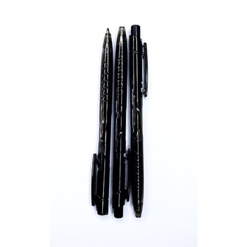 Retractable Pens - Set Of 3 - Black