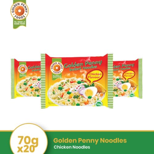 Golden Penny Noodles- Instant Chicken Flavour 70gx20