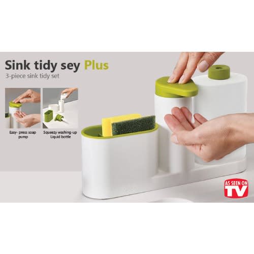 3-piece Sink Tidy Set Plus As Seen On Tv