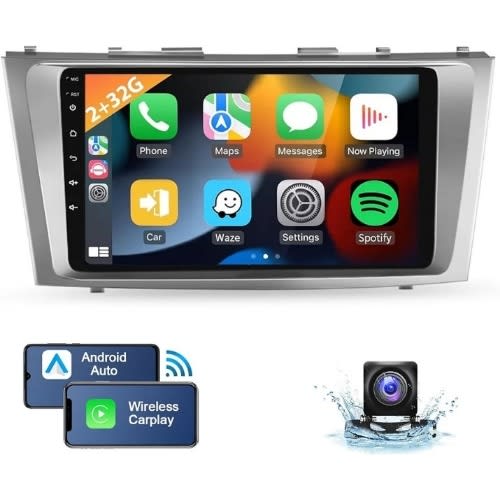 Camry 2007 - 2011 8.5" Car Android Player With Gps Navigation, Bluetooth, Sd, Usb, Reverse Camera
