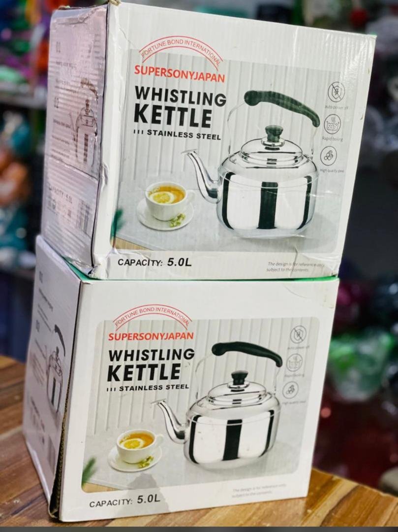 WHISTLING STOVE KETTLE 5 Liters