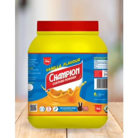 Champion Vanilla Custard Powder—2kg