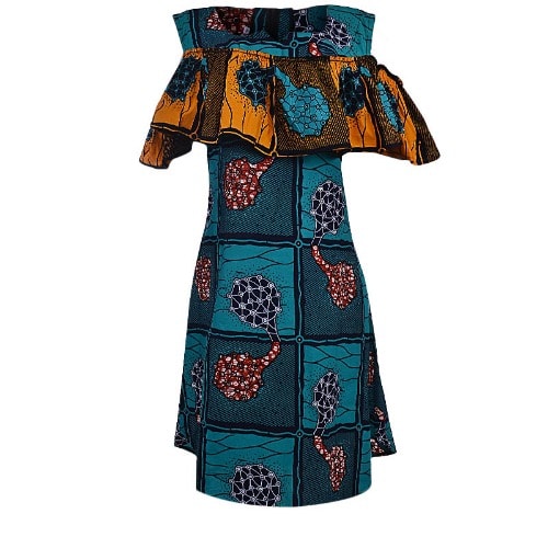 Fijrose Cold Shoulder Kaftan - Stoned With Cape