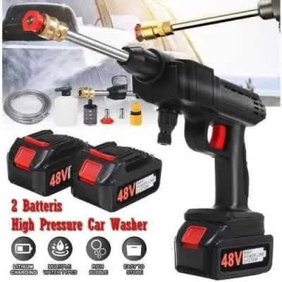 High Power Cordless Car Washer With Double Battery