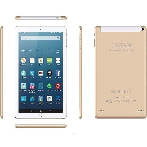 4G LTE - Quad Core - Dual Sim - Dual Camera - 10.1" - Android 8.1 - 64GB - 4GB Ddr3 - WiFi