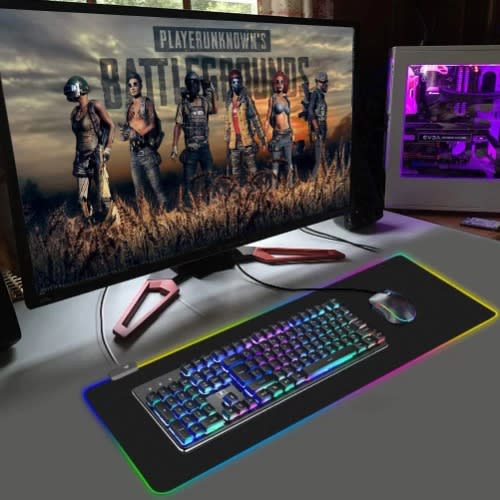 Glowing Cool Game Light Emitting Mouse Pad