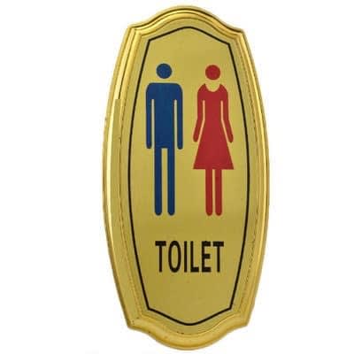 Unisex Toilet Sign