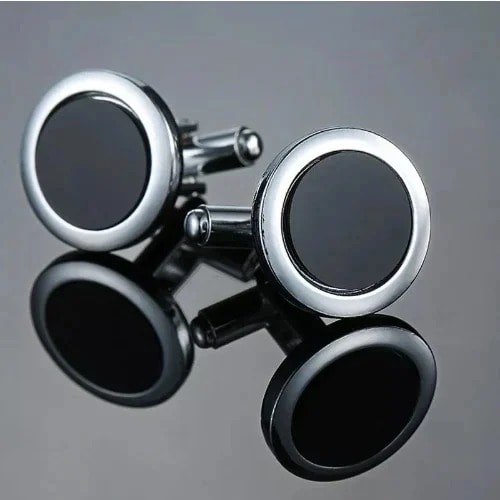 Men Cufflinks - Black