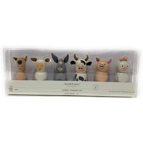 Hearth & Hand With Magnolia  Animal Figurine Set - 6pcs