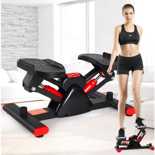 Fss Total Fitness - Mountain Climber Mini Stepper With Training Bands