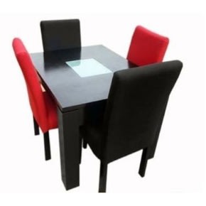 Pawafu Pawa Furniture Dining Table & 4chairs - 5pcs