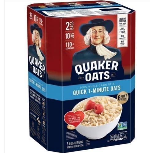 Quick One Minute Oats - 2.58kg x 2 Packs