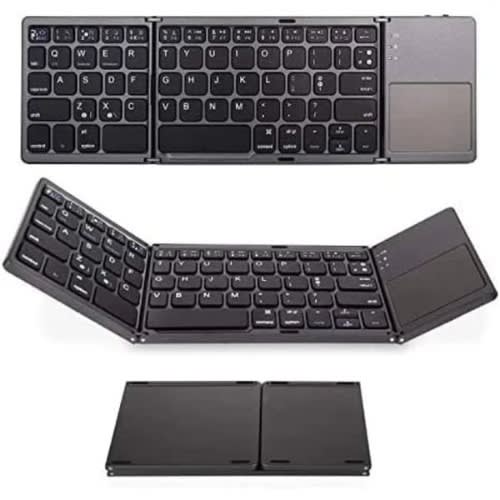 Foldable Mini Keyboard With Wireless Keypad