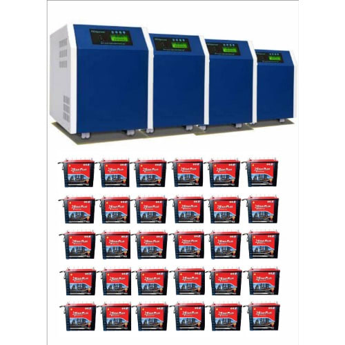 Inverter System (4 Units) 5kva (20kva) 360v With 30 Units 220ah Starplus Tubular Battery