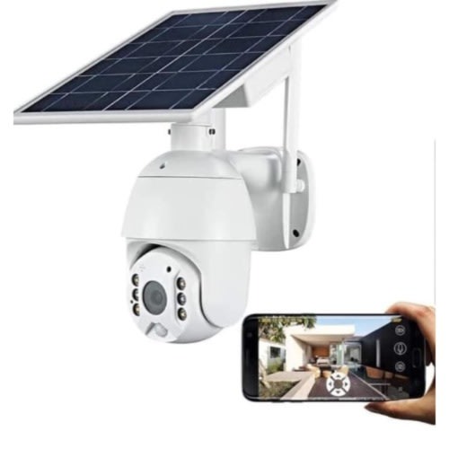 KecVision  Of Solar Powered 4g Simcard Ptz Cctv Camera With Wireless Connection - 2Pcs