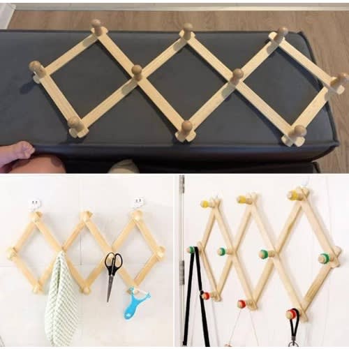 Wooden Wall Rack