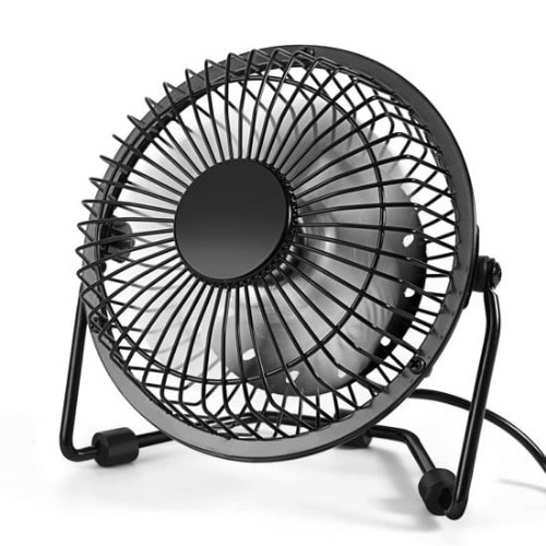 Mini Desk & Car Fan - Usb Powered - 3W