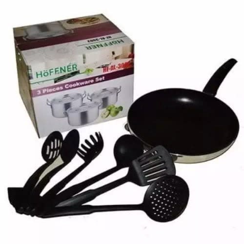 Cooking Pot Set / Cooking Spoon And Frying Pan Bundle