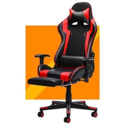 Executive Office/Gaming Leather Chair With Footrest