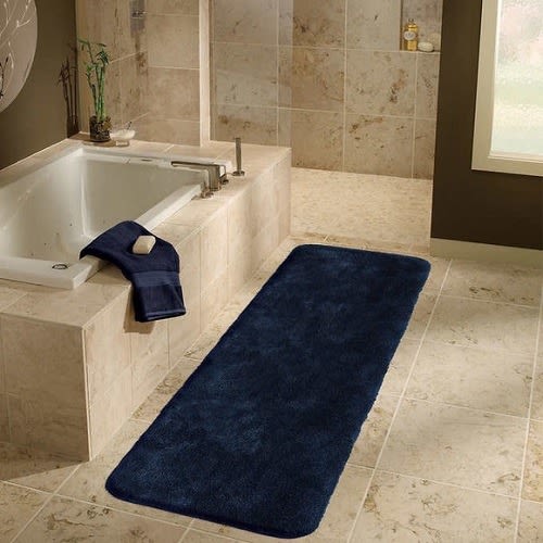 Nylon Bath Runner - 24'' * 60'' - Blue