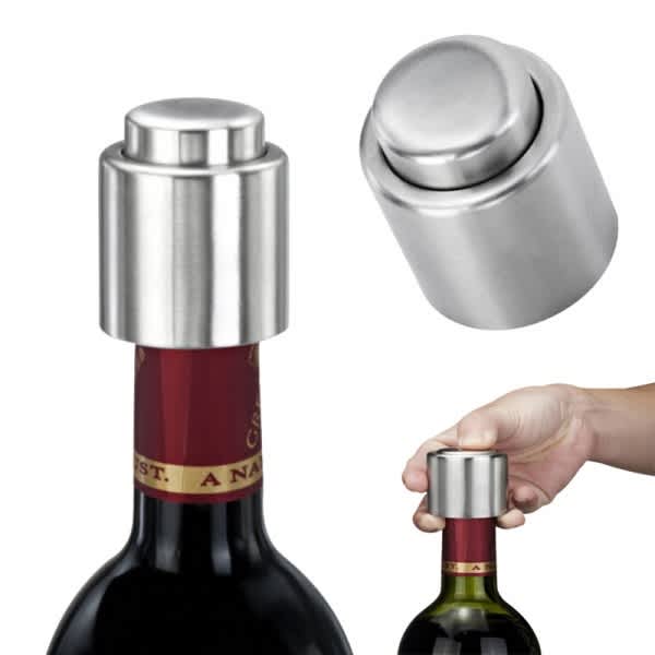 2pcs Stainless Steel Vacuum Bottle Stopper