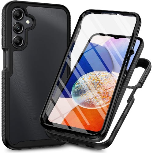 Phone Case With Built-in Screen Protector For Samsung Galaxy A35 5g