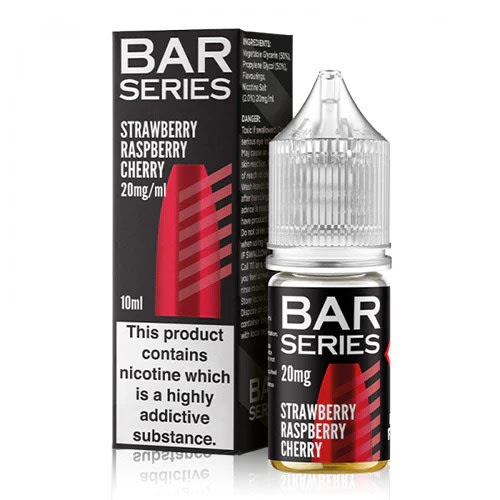 Bar Series Nic Salts Strawberry Raspberry Cherry - 10ml