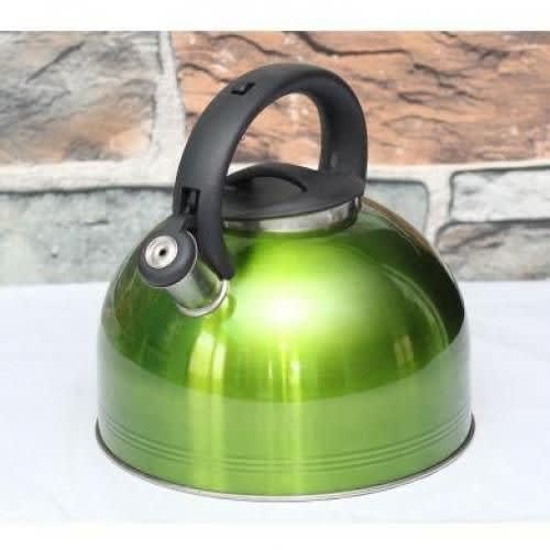 5 Litres Solid Whistling Kettle - Green