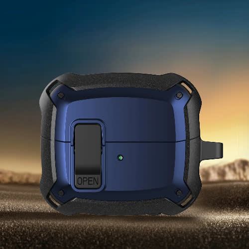 Shockproof Full Body Case For Samsung Buds 3/ Buds 3 Pro Blue