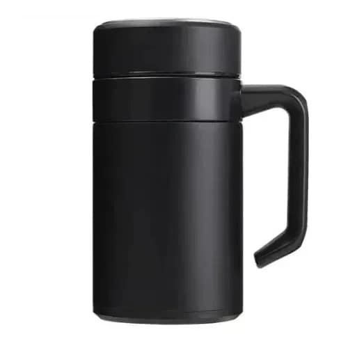 Thermo Flask Coffee Cup With Tea Filter - 400ml