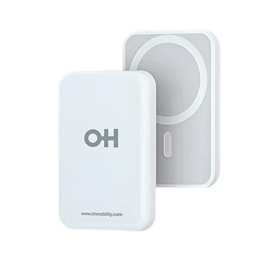 OH Magnetic Portable Power Bank - 10000mAh - White