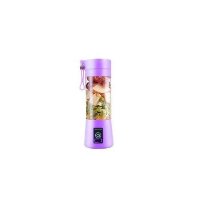 Portable USB Rechargeable Fruit Juicer (6 Blades)