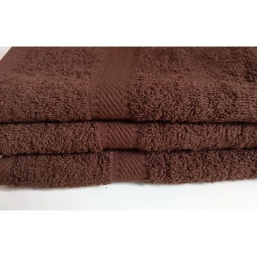 Bathing Towels & 2 Hand Towels - Brown - 80cmx50cm