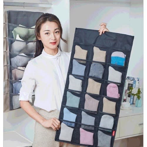 Hanging Storage Bag For Shoes, Socks And Underwear