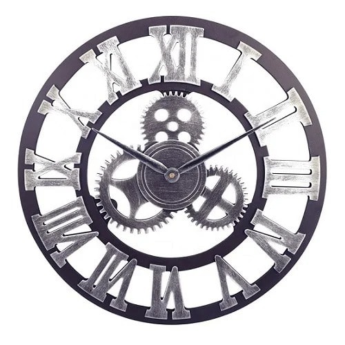 Rustic Vintage Wall Clock